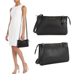 Marc Jacobs Mini Commuter Coated Leather Crossbody Bag